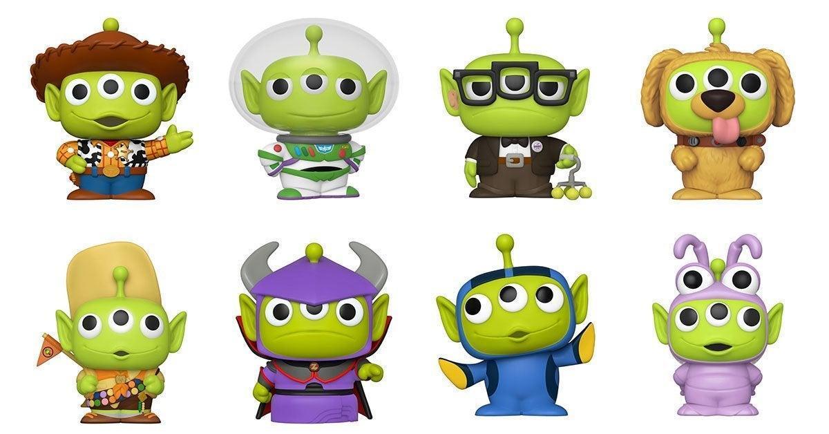 Pixar Toy Story 25th Anniversary Alien Remix Funko Pops are Live