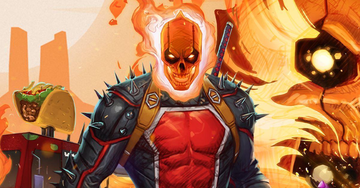 Marvel Introduces Deadpool As Ghost Rider