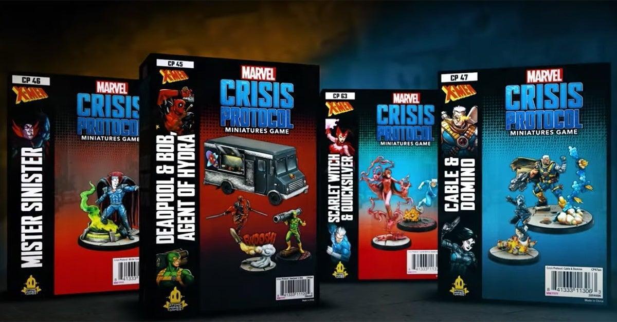 Marvel: Crisis Protocol Reveals Deadpool, Cable, and More