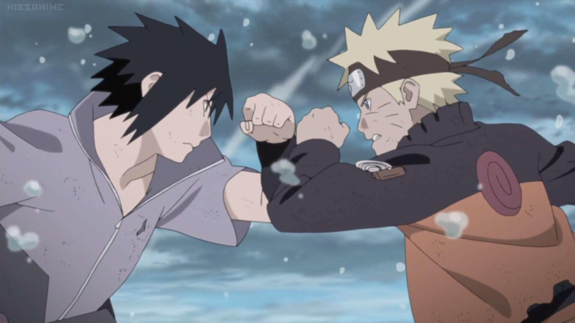 Was Naruto holding back against Sasuke during their first fight in