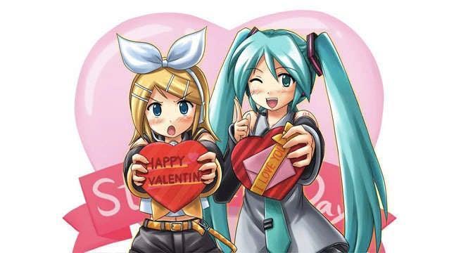 æ¯Žæ—¥ã‚¢ãƒ‹ãƒ¡å¤¢ » Happy Valentine's Day from Mainichi Anime Yume!