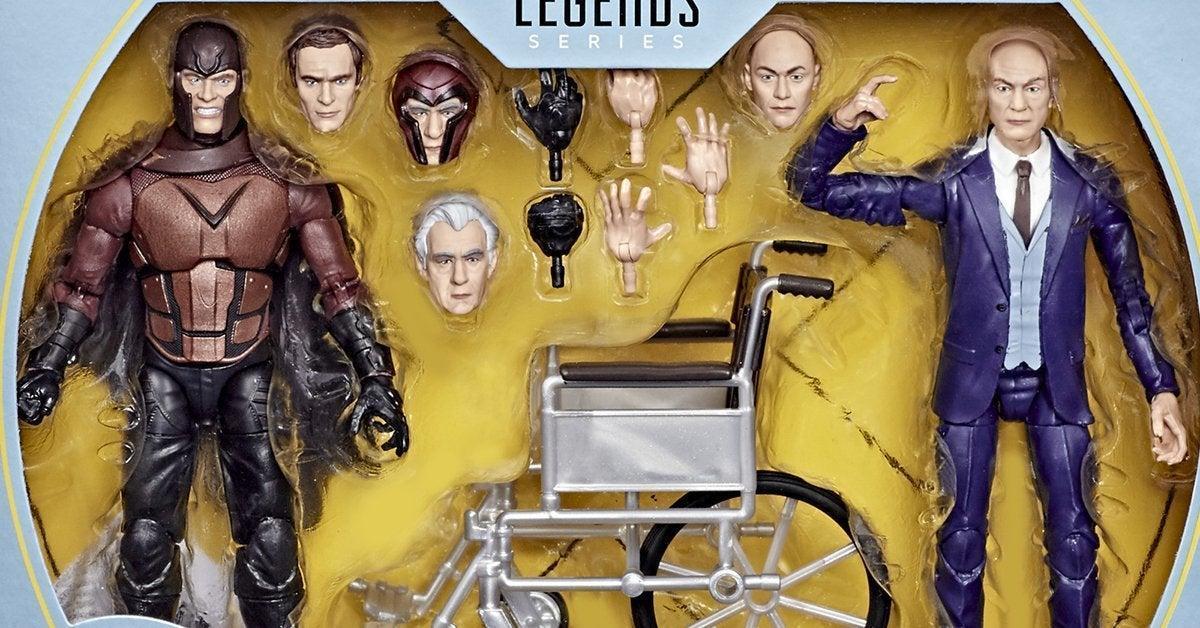 X-Men Movie Marvel Legends Professor X and Magneto 6-Inch Action Figure 2-Pack 