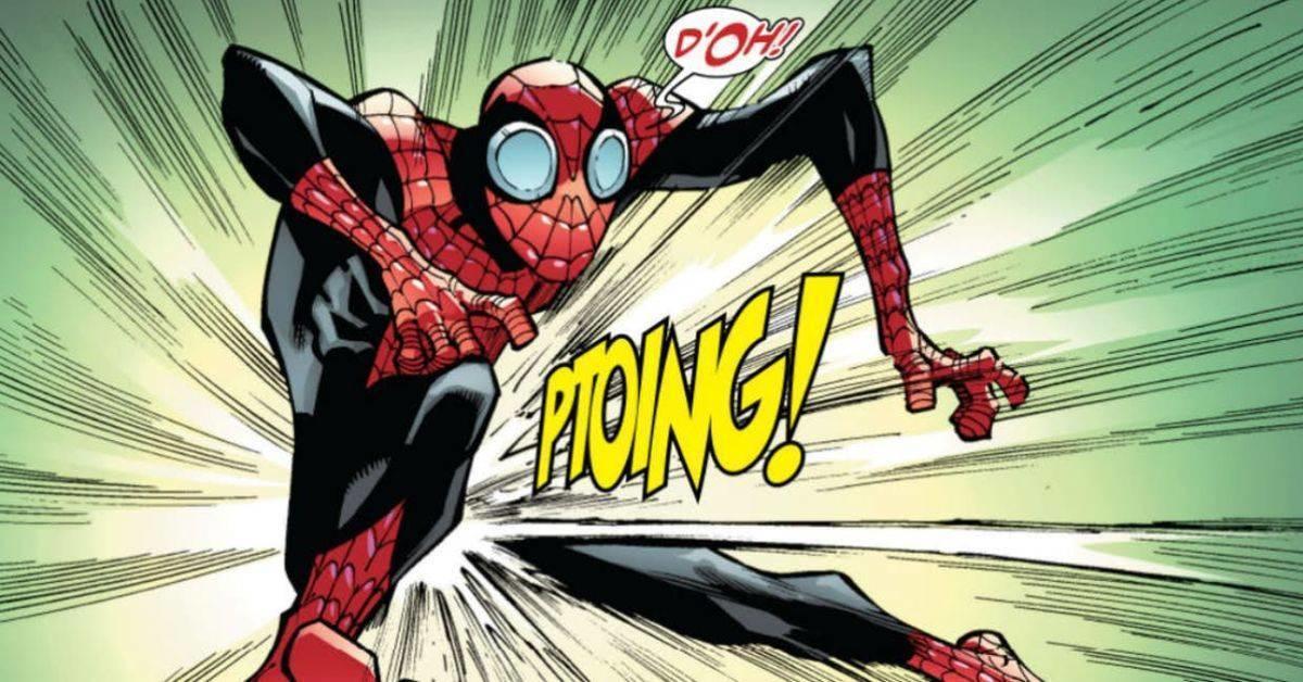Супериор человек паук. Человек паук смерть Питера Паркера. Screwball Марвел комикс. Отто Октавиус и Питер Паркер.