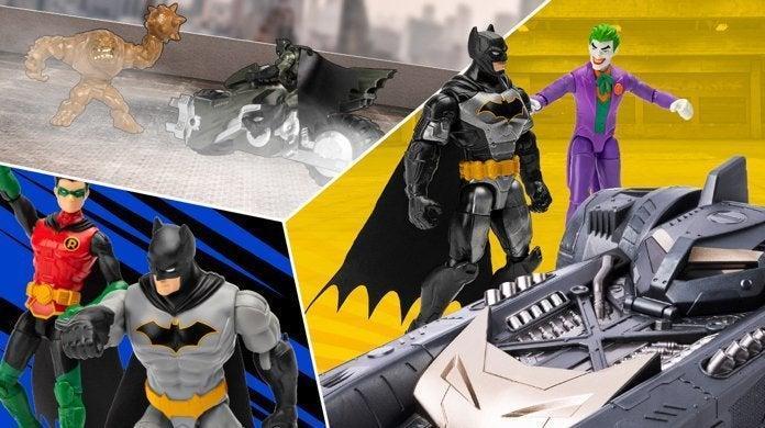 DC Comics Bat-tech Batman 1st Edition RARE Spin Master Blue Black Figure 2021 for sale online 