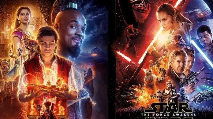The Internet Is Comparing the 'Aladdin' Poster to 'Star Wars: The Force Awakens' Can't Unsee