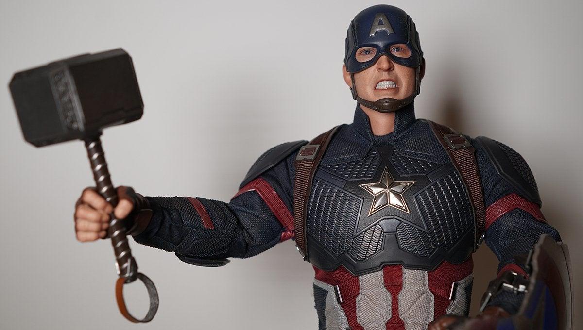 Avengers: Endgame Captain America 1:6 Scale Hot Toys Figure Unboxing And  Review