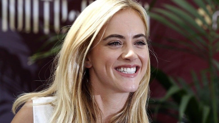 Emily Wickersham Celebrates With a Drink After Welcoming Baby Boy