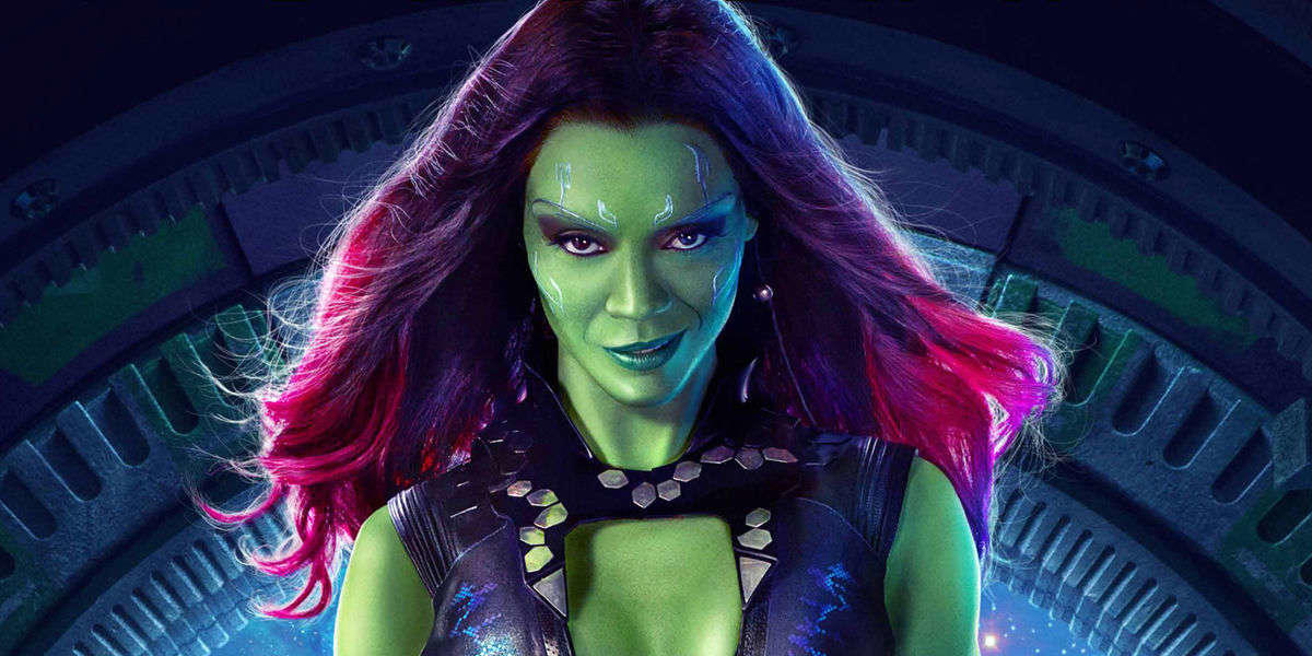 gamora guardians of the galaxy zoe