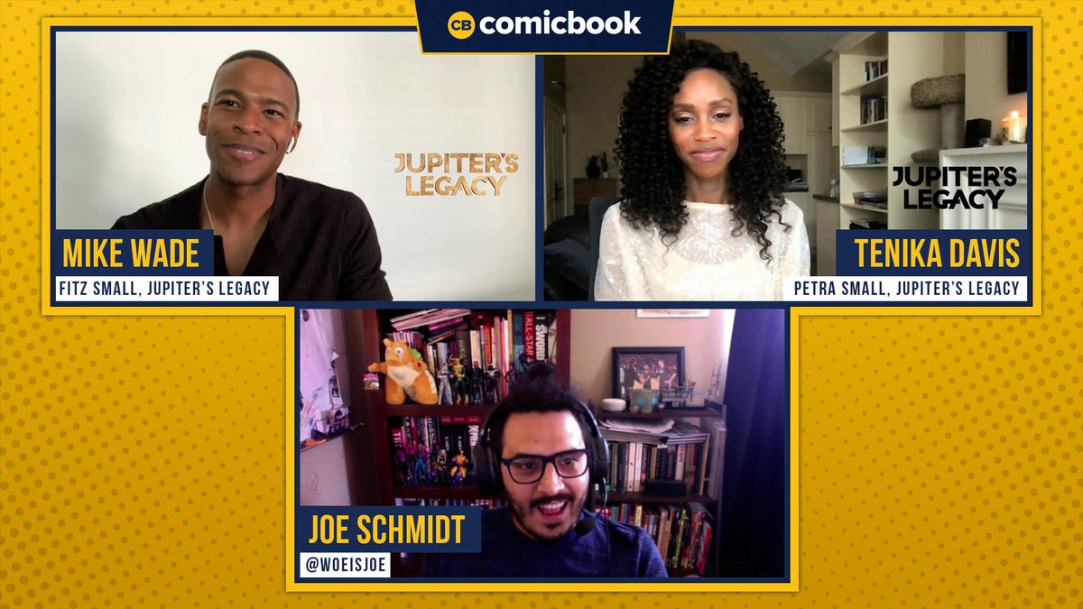 Tenika Davis and Mike Wade talk Jupiter's Legacy - Comicbook.com ...