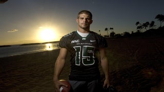 Colt Brennan Autographed Rookie Football Card