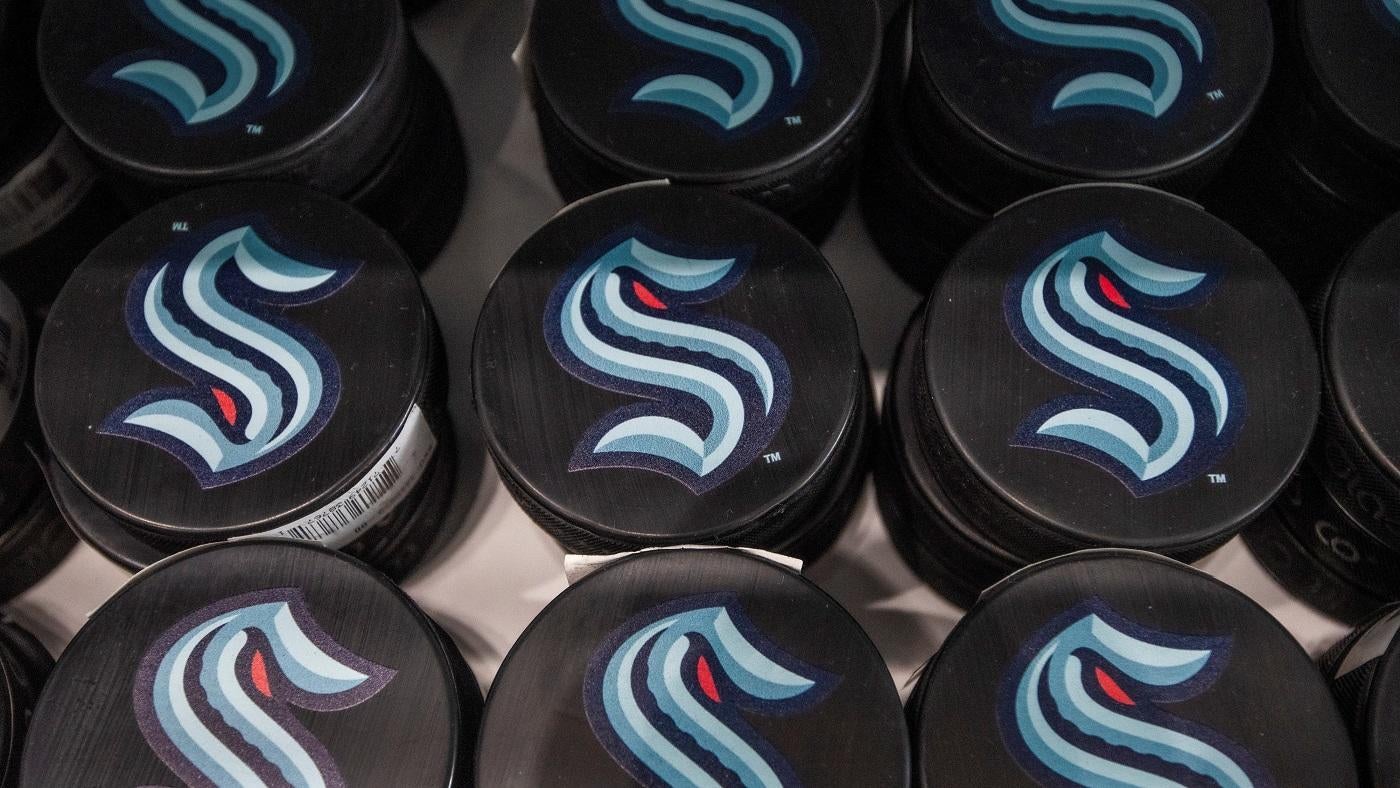 Seattle Kraken Logo NHL Puck