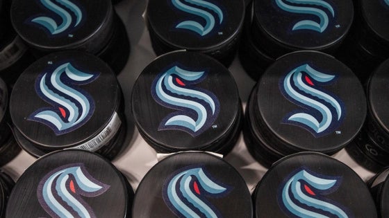 Seattle Kraken Logo NHL Puck
