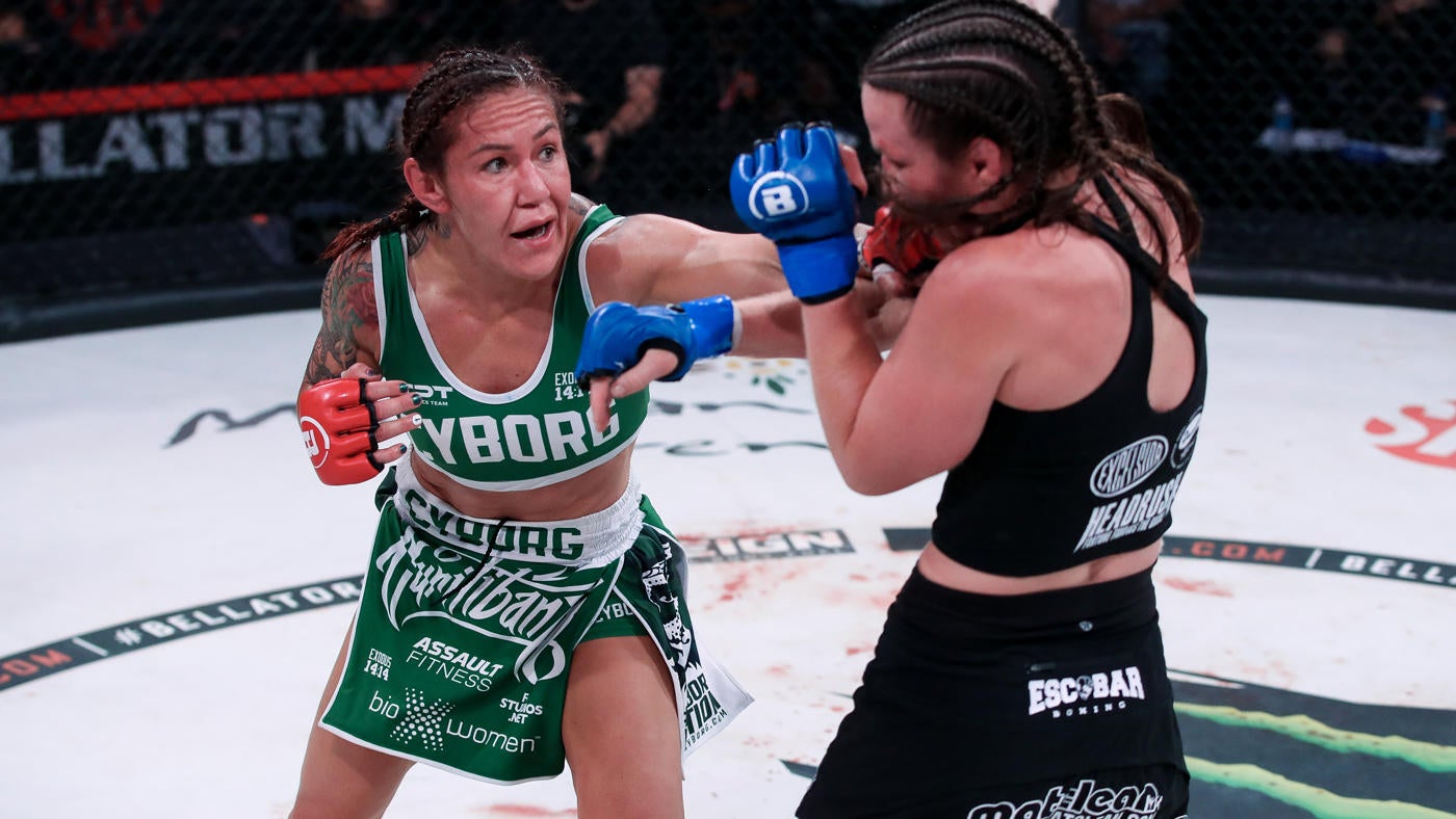 Bellator 259 results, highlights Cris Cyborg dominates Leslie Smith to score late TKO and retain title