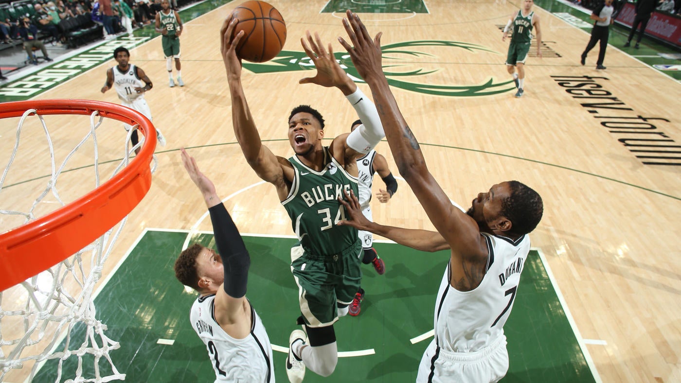 Nets Vs Bucks Score Takeaways Giannis Antetokounmpo Milwaukee Pick Up Big Win Over Brooklyn In Game 3 Cbssports Com