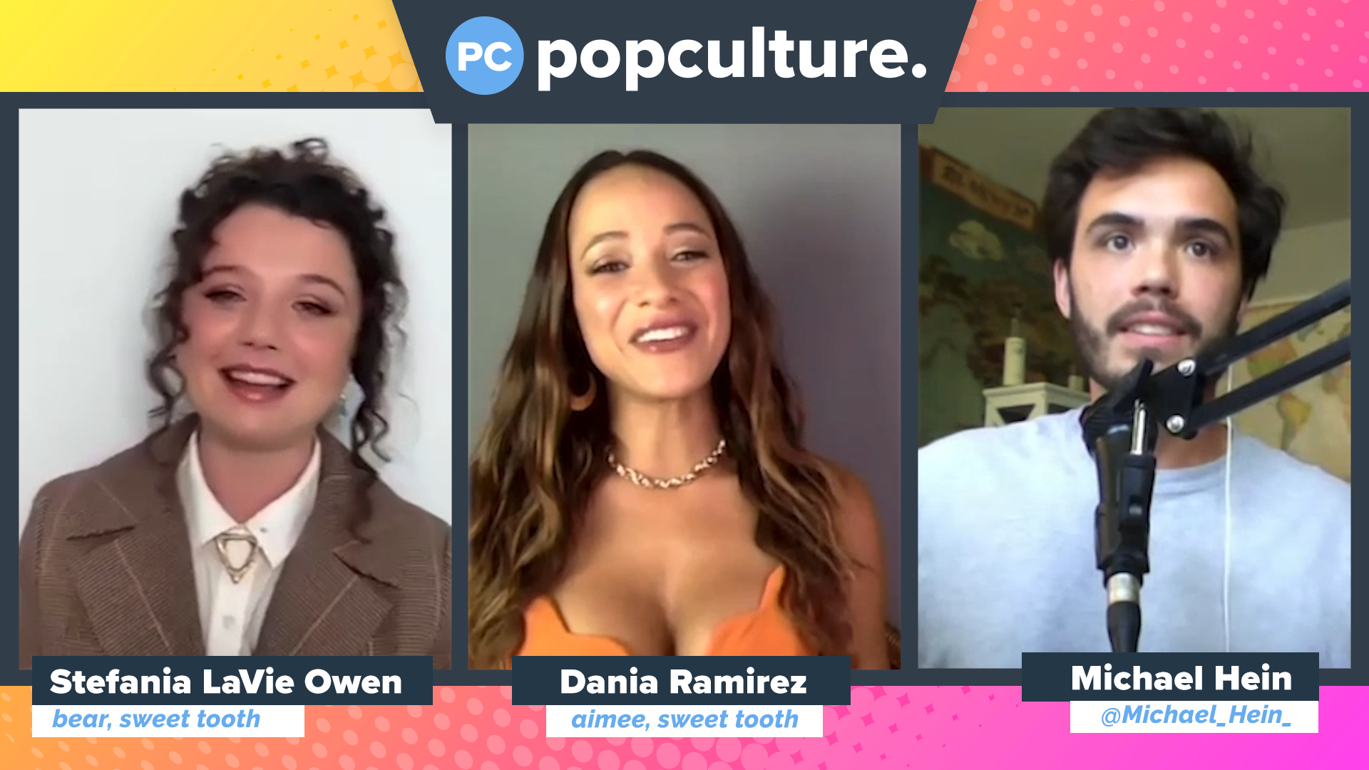 Stefania LaVie Owen Dania Ramirez Talk Sweet Tooth - Exclusive  Popculture.com Interview