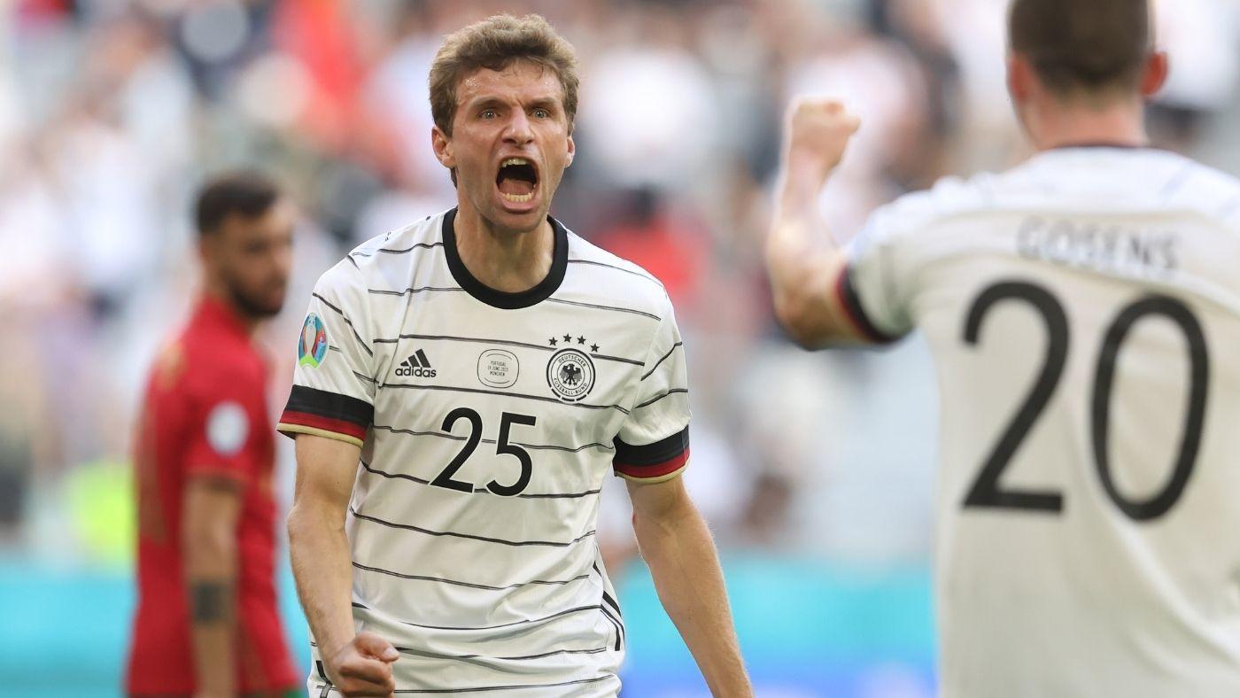 Portugal vs. Germany score: Robin Gosens runs riot as Die Mannschaft ...
