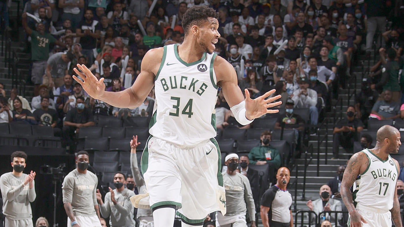 Bucks vs. Nets score: Milwaukee survives Kevin Durant's record night, advances to Eastern Conference finals - CBSSports.com