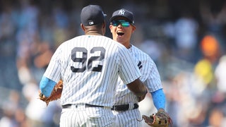 Yankees C Gary Sanchez says sore back improving