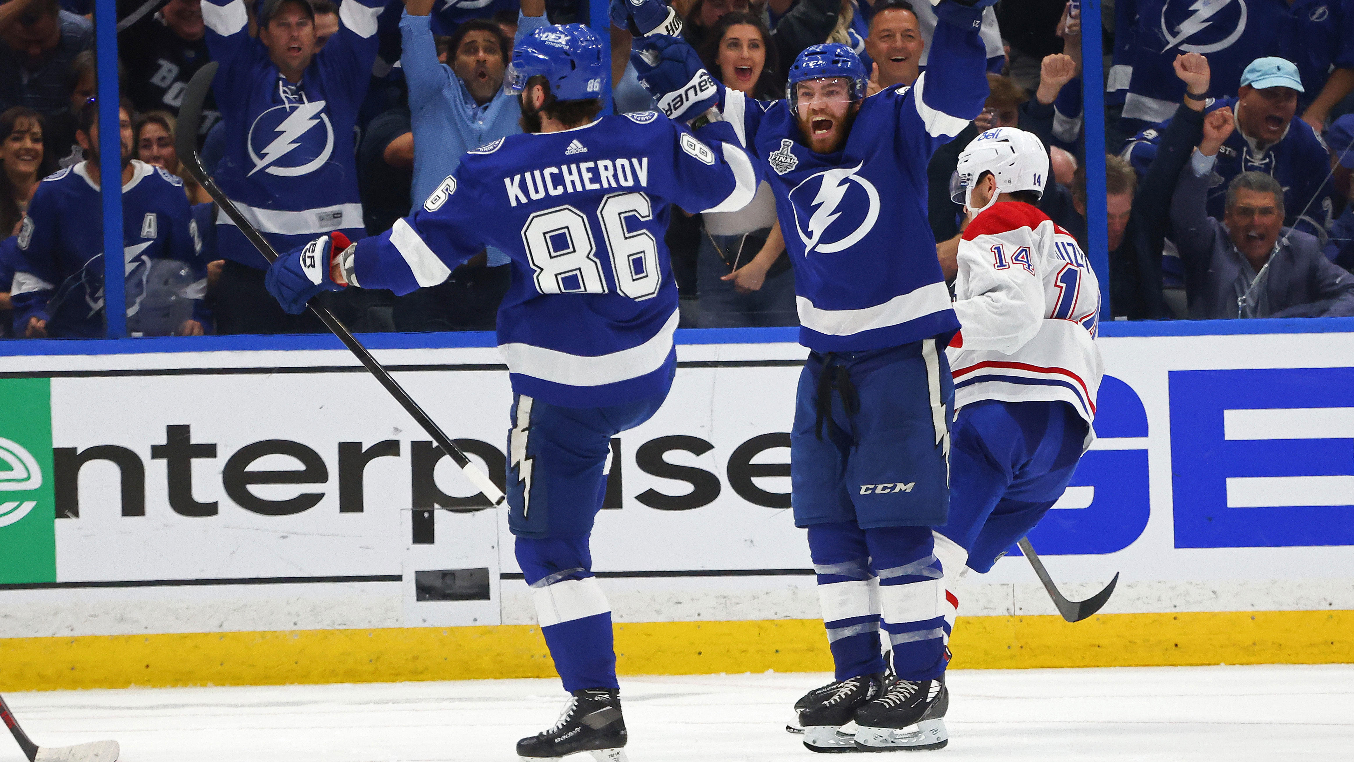 Nikita Kucherov Tampa Bay Lightning Adidas 2021 Stanley Cup Final