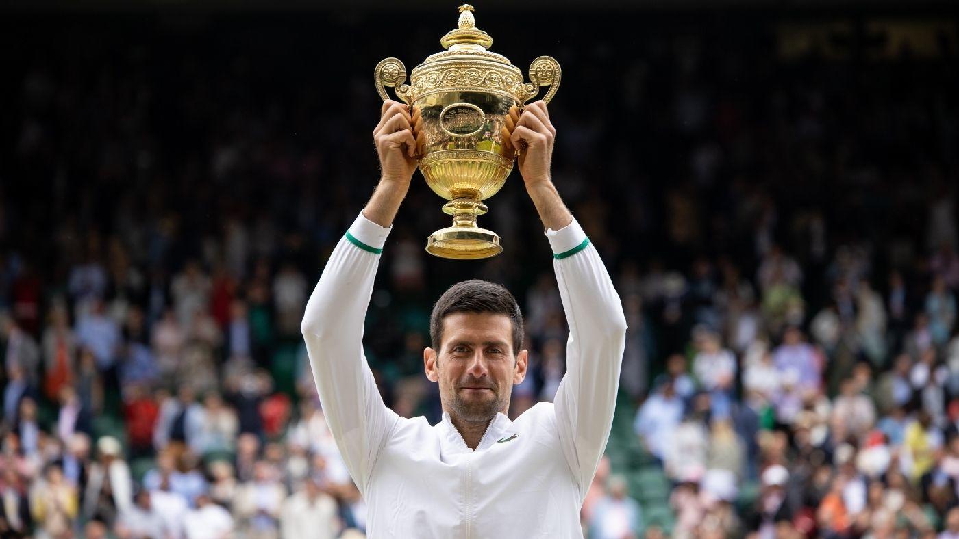 Novak Djokovic wins sixth Wimbledon title and 20th Grand Slam with victory  over Matteo Berrettini