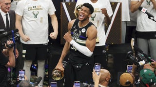 Milwaukee Bucks' Giannis Antetokounmpo is named MVP of NBA Finals
