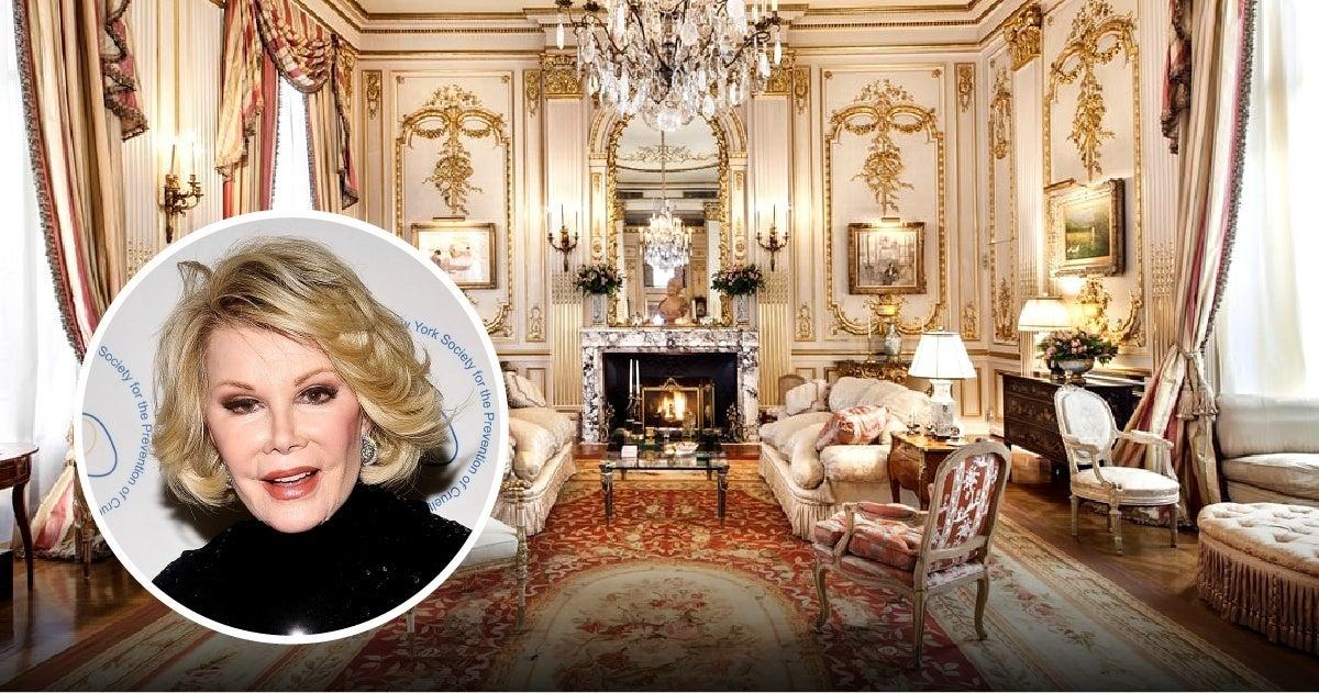 Tour Joan Rivers' Longtime Palatial $38M New York Penthouse