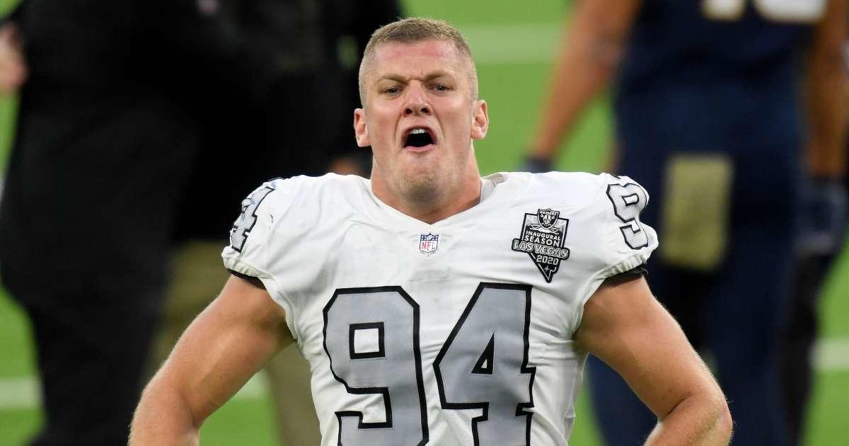 Carl Nassib Jersey Sales Spike After Las Vegas Raiders Player Comes out as  Gay