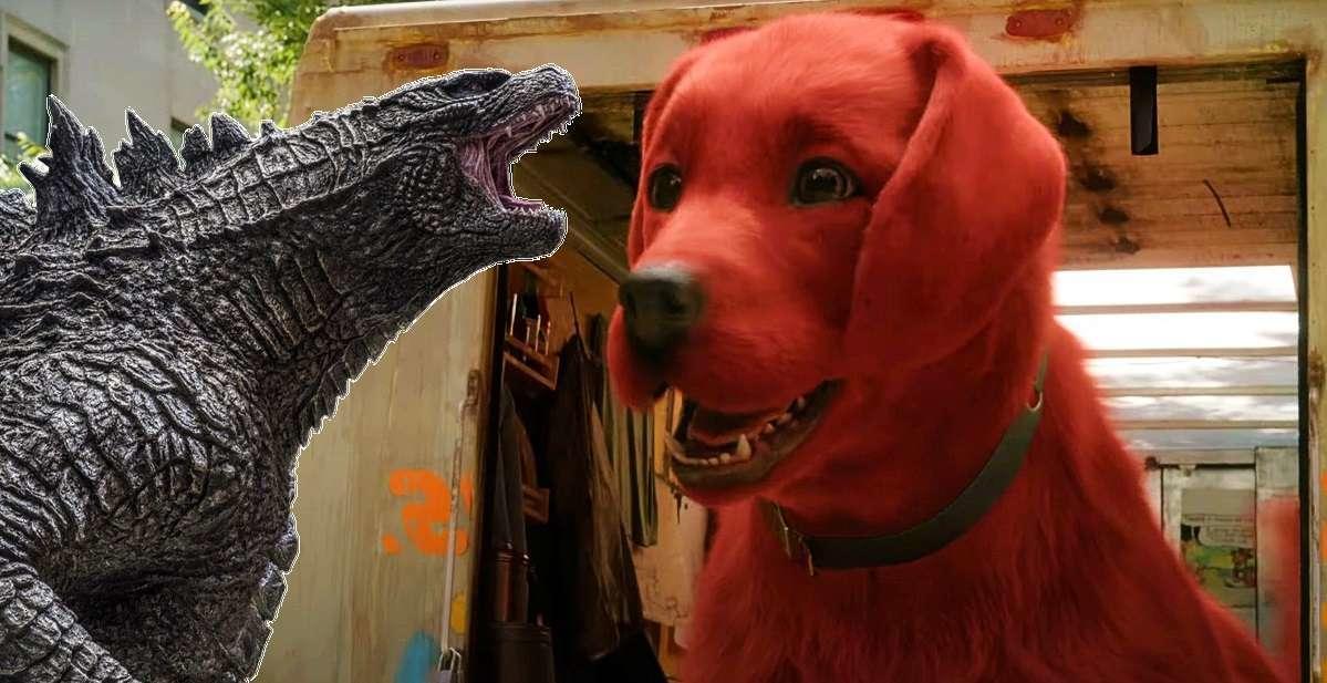 Clifford The Big Red Dog Taps Into Godzilla Halloween Costume