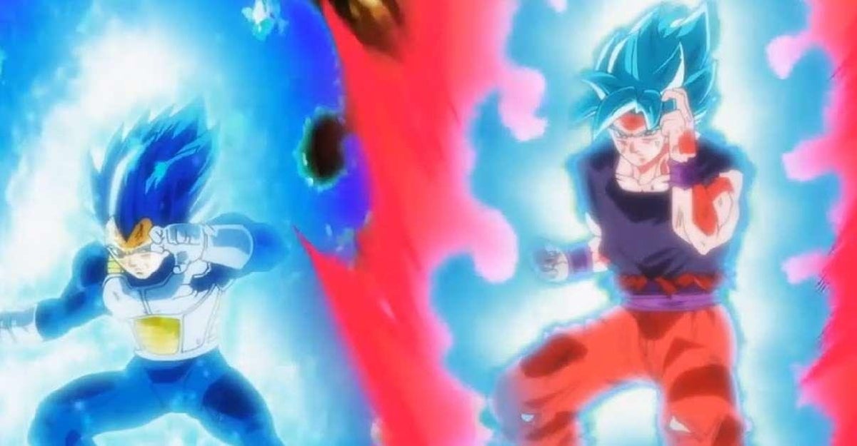 Vegeta (Beyond SSj Blue) & Goku SSj Blue (Kaio-Kenx20) vs Kefla SSj2 & Hit  vs Toppo [God Of Destruction] & Dyspo - Battles - Comic Vine