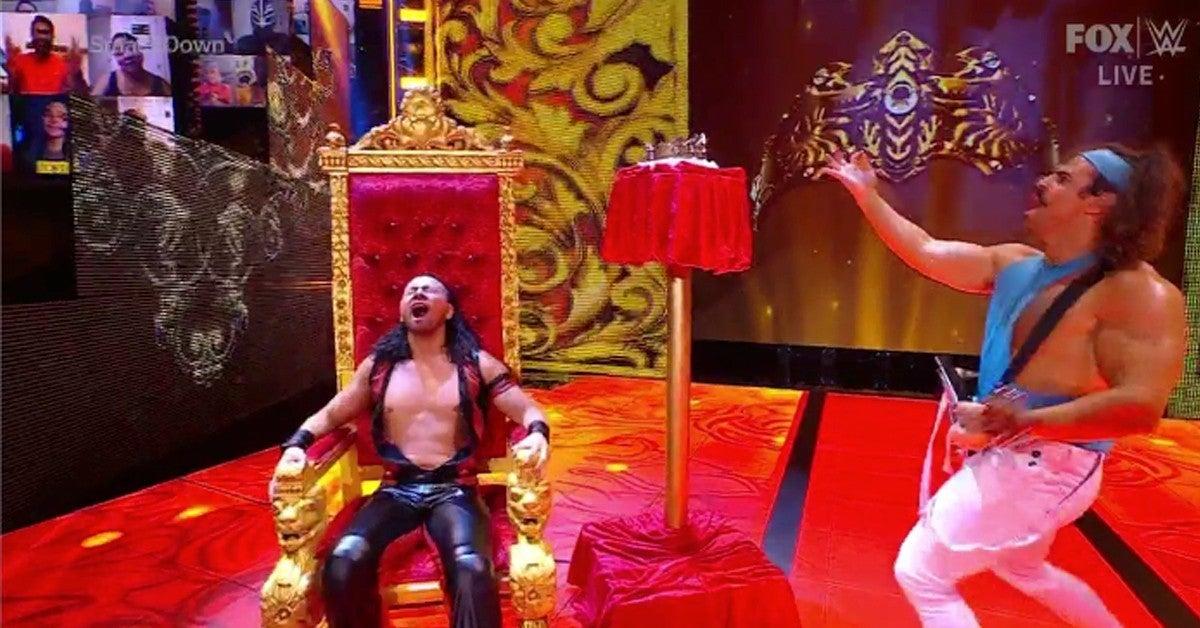 Step aside King Corbin, Shinsuke Nakamura is the true king of WWE