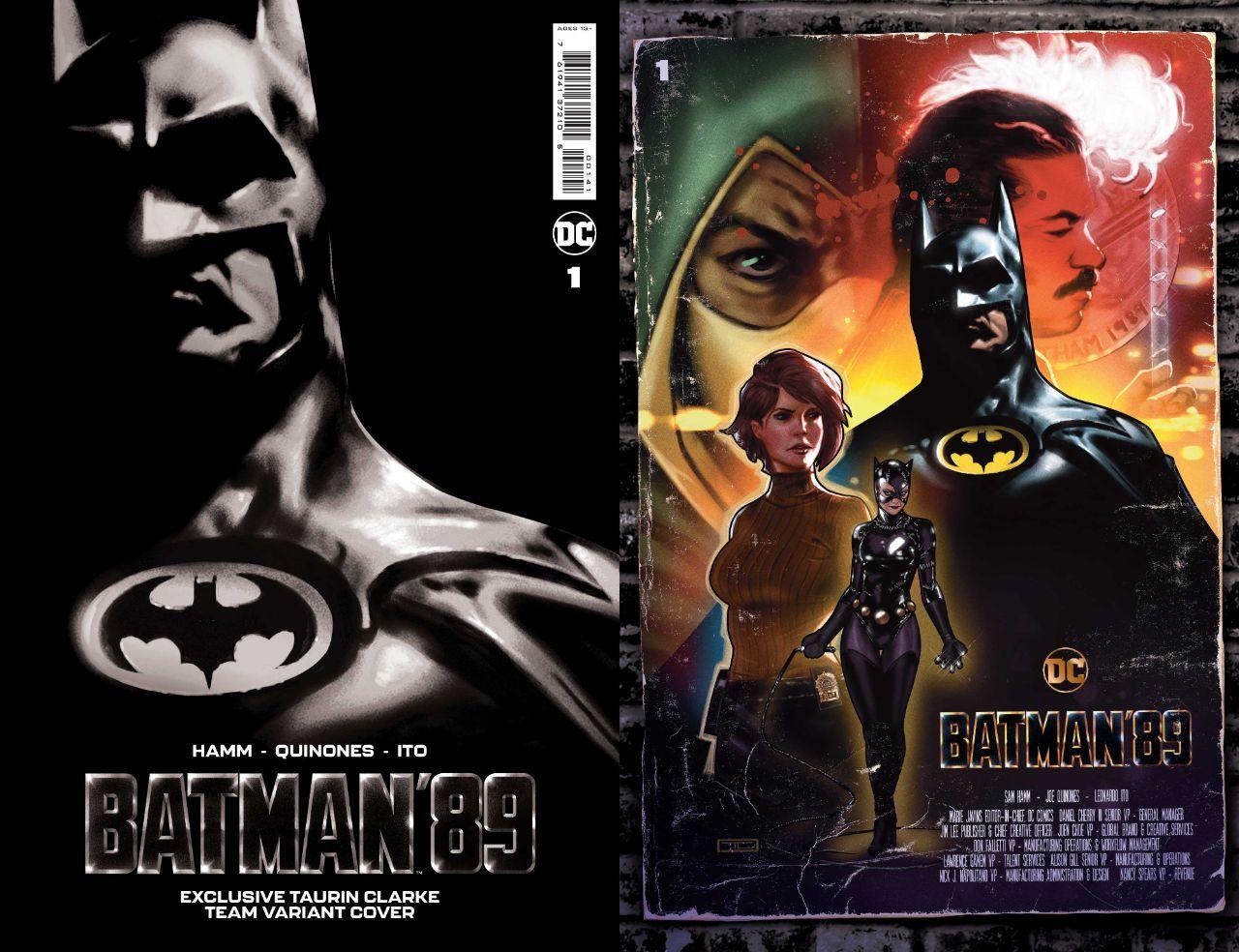Adskille Blive skør bag Batman 89: First Look at Tim Burton's Robin in New DC Comic