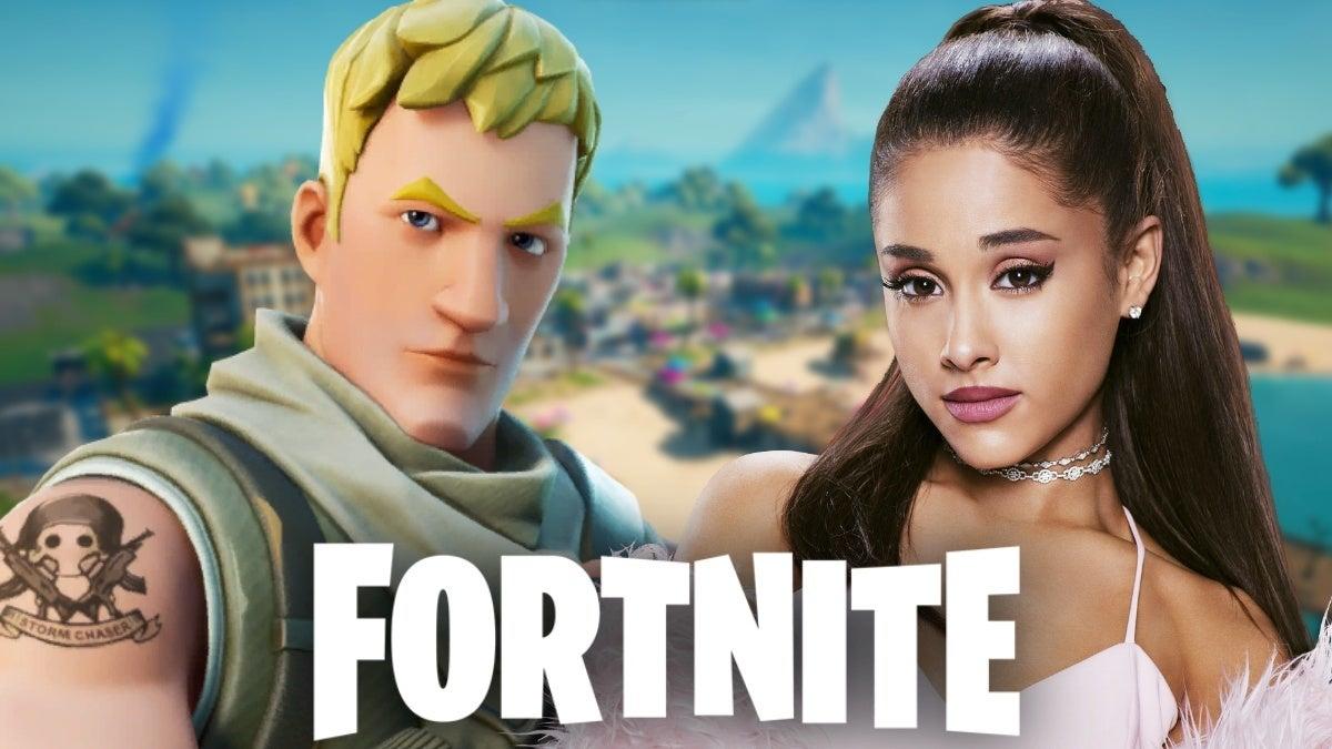 Huge Fortnite Leak Reveals Ariana Grande Skin Season 7 Event New Map And More