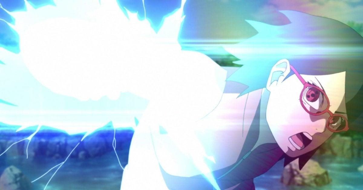 Naruto Debuts Sarada's Chidori in Boruto