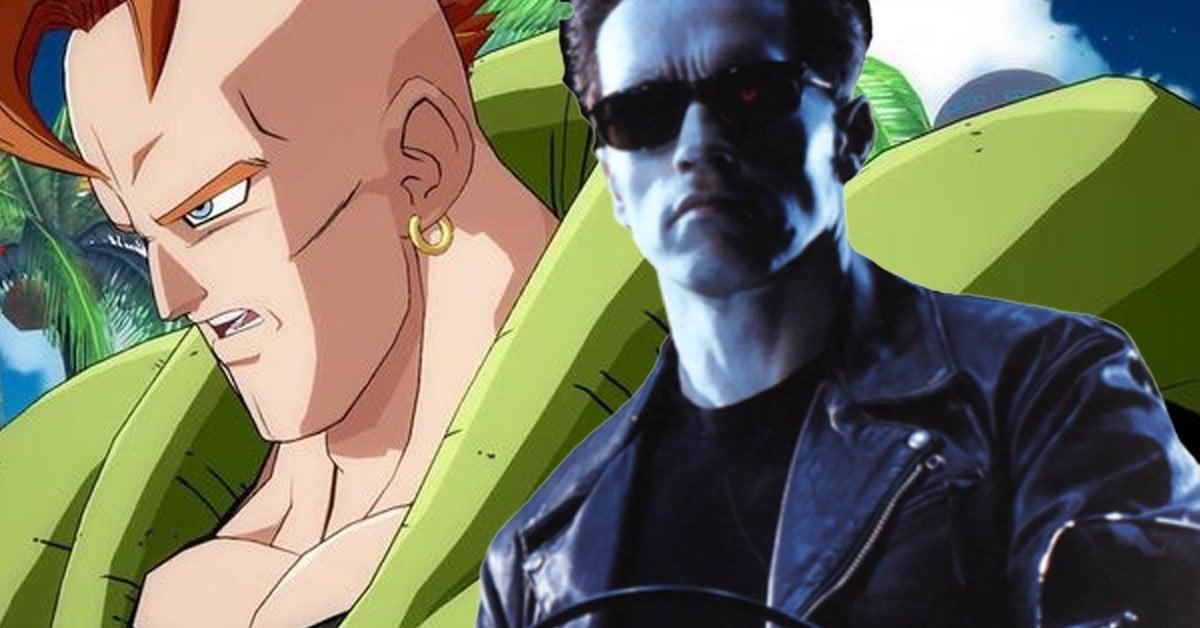 Parody of Dragon Ball Z - DBZ: Android 16 and The Terminator