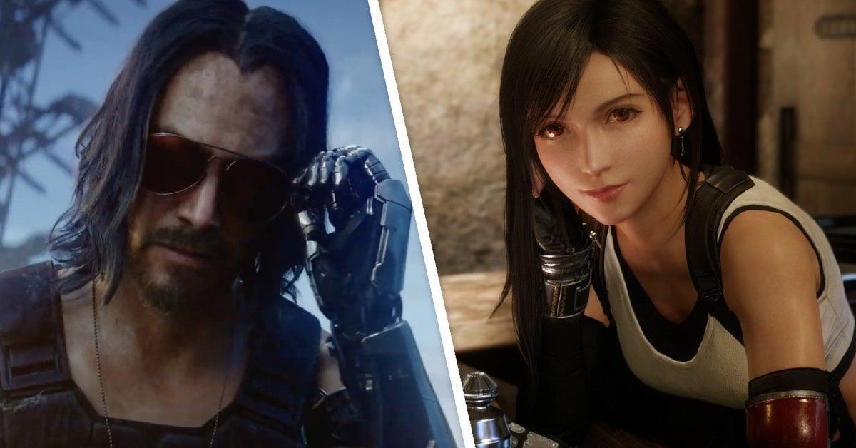 Final Fantasy VII Remake, The Last of Us Part II, Cyberpunk 2077 e