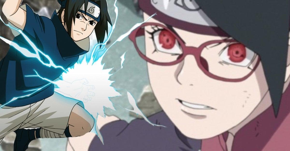 Sarada aprende Chidori em Boruto