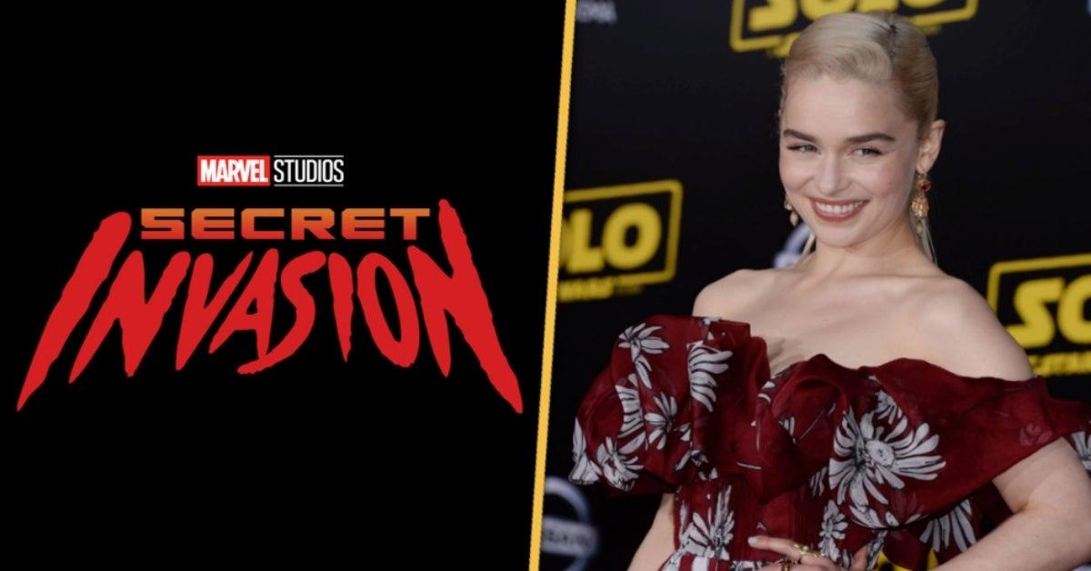 Secret Invasion: First Look Revealed of Emilia Clarke on Marvel Series Set