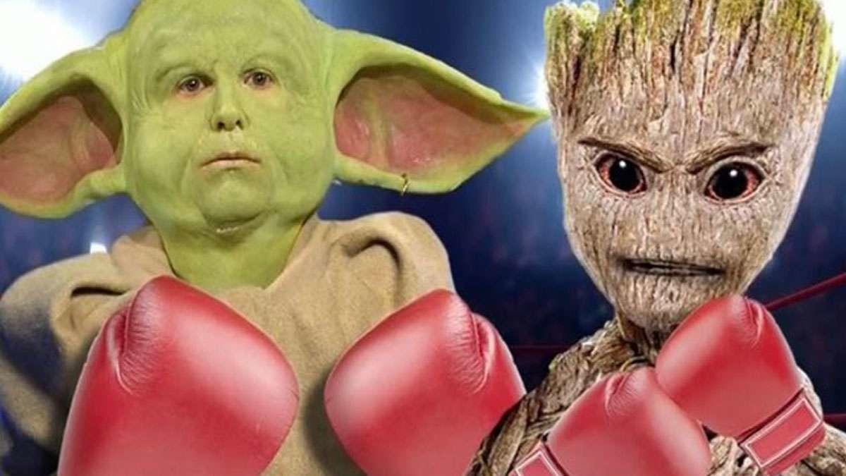 Baby Yoda Trains With Jake Paul and Threatens to Kill Baby Groot in SNL  Sketch
