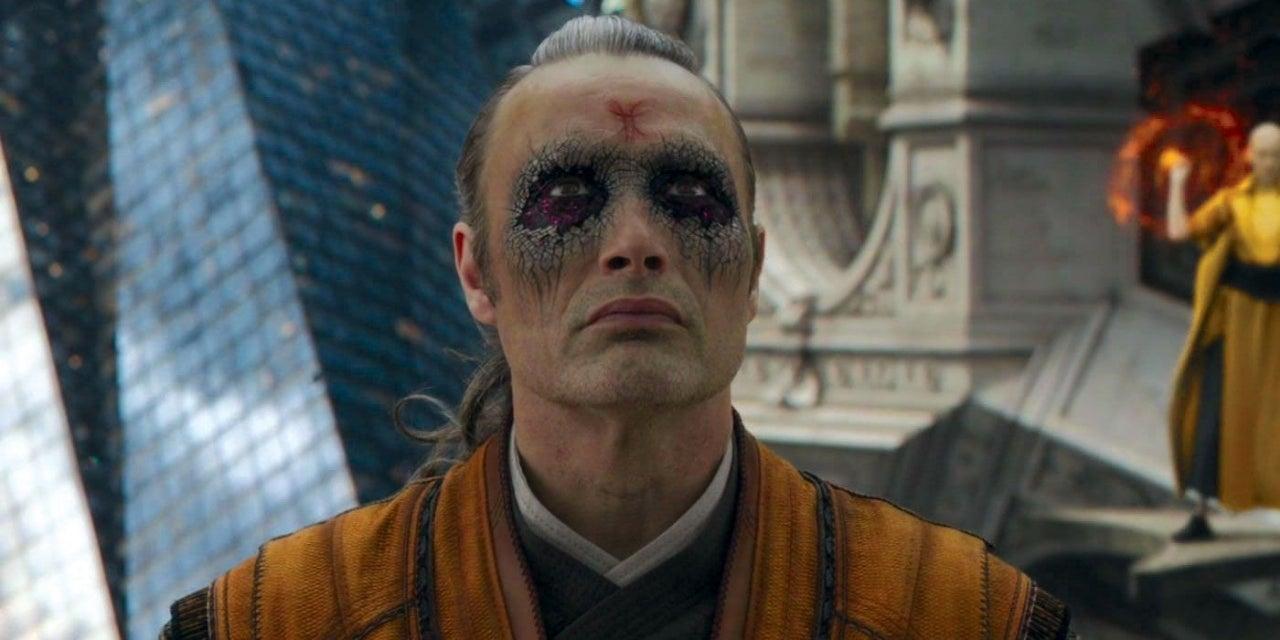 Mads Mikkelsen as Kaecilius in Doctor Strange