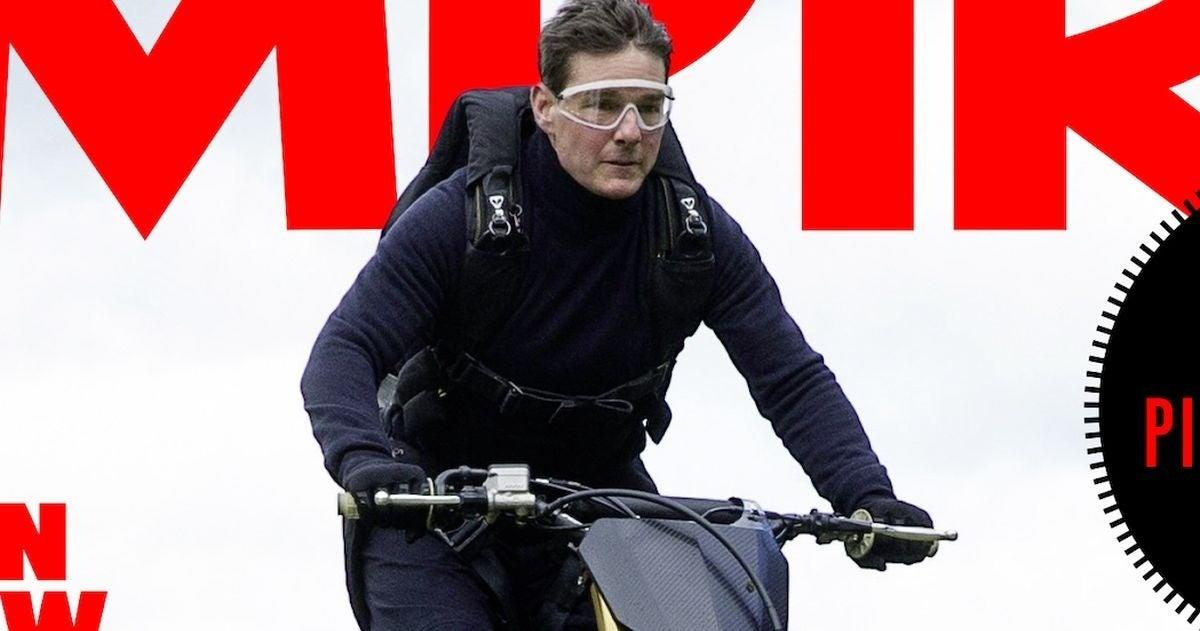Impossible 7 magazine cover shows Tom Cruise in action