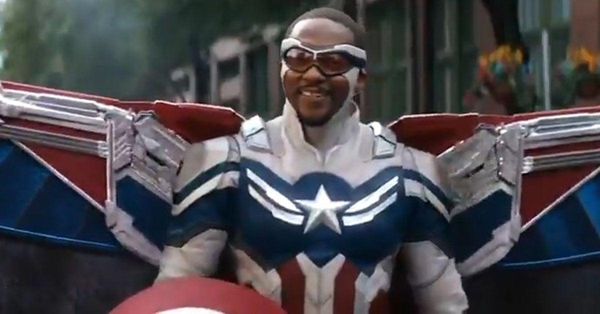 Captain America 4 Fan Art Highlights Anthony Mackie's New Costume