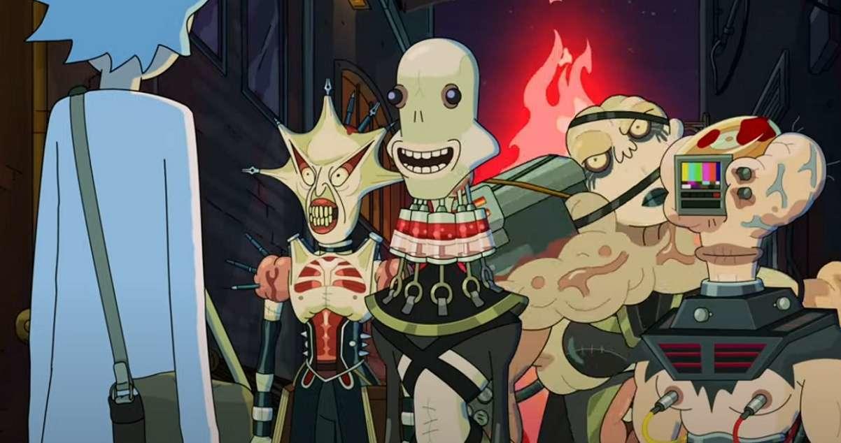 Rick And Morty Introduces Adult Swim's Version of Hellraiser's