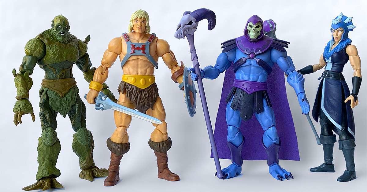Spikor Masters of the Universe Revelation Wave 2: Man-At-Arms Beast-Man Teela 