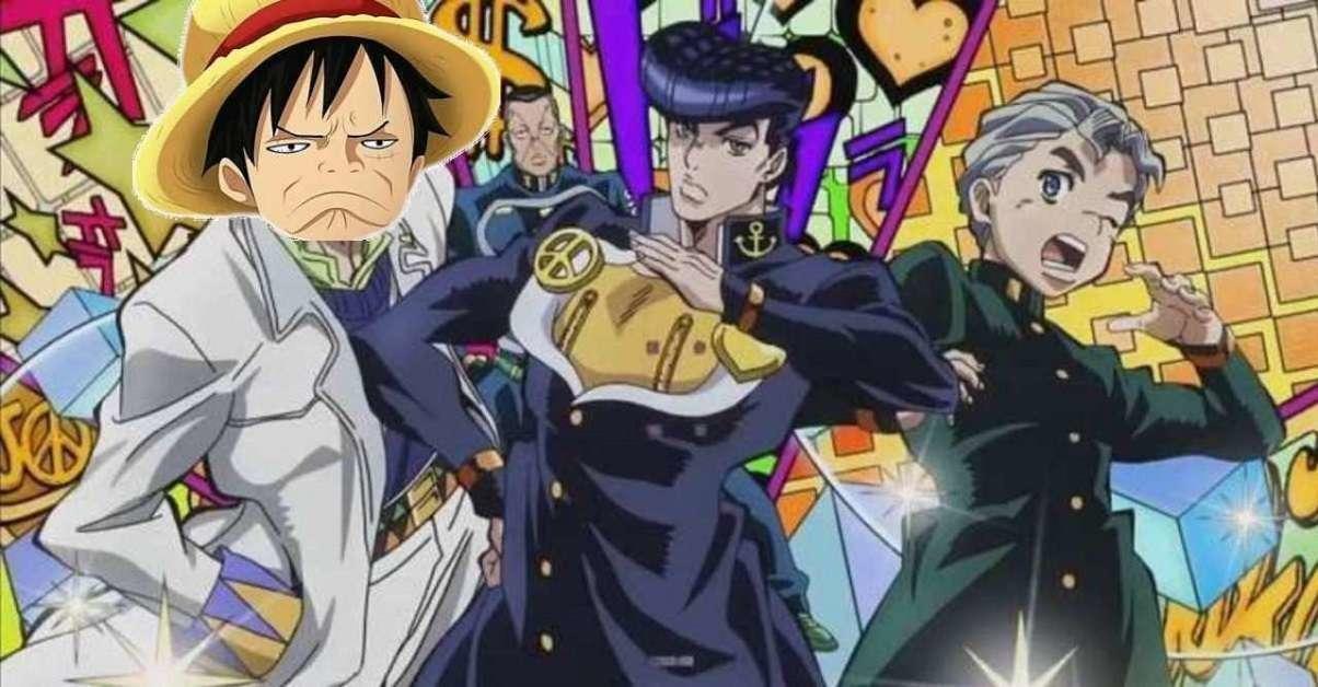 One Piece Gets An Over The Top Jojo Makeover