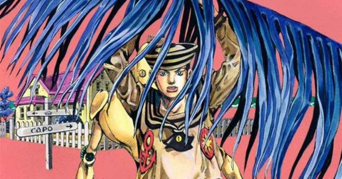 Anime Jojo's Bizarre Adventure Art by Hirohiko Araki