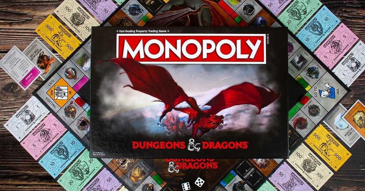 Monopoly Dungeons and Dragons: Honor Among Thieves Movie Edition