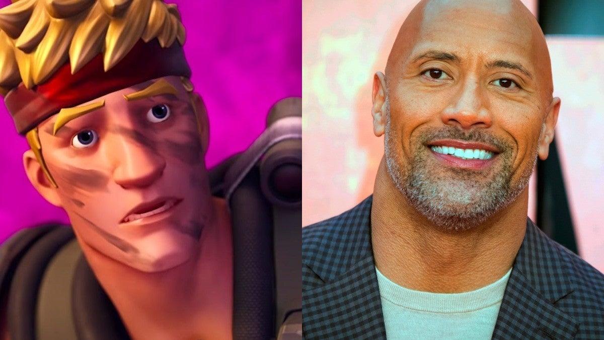 ModernWarzone on X: Dwayne The Rock Johnson is now in #Fortnite 🪨   / X