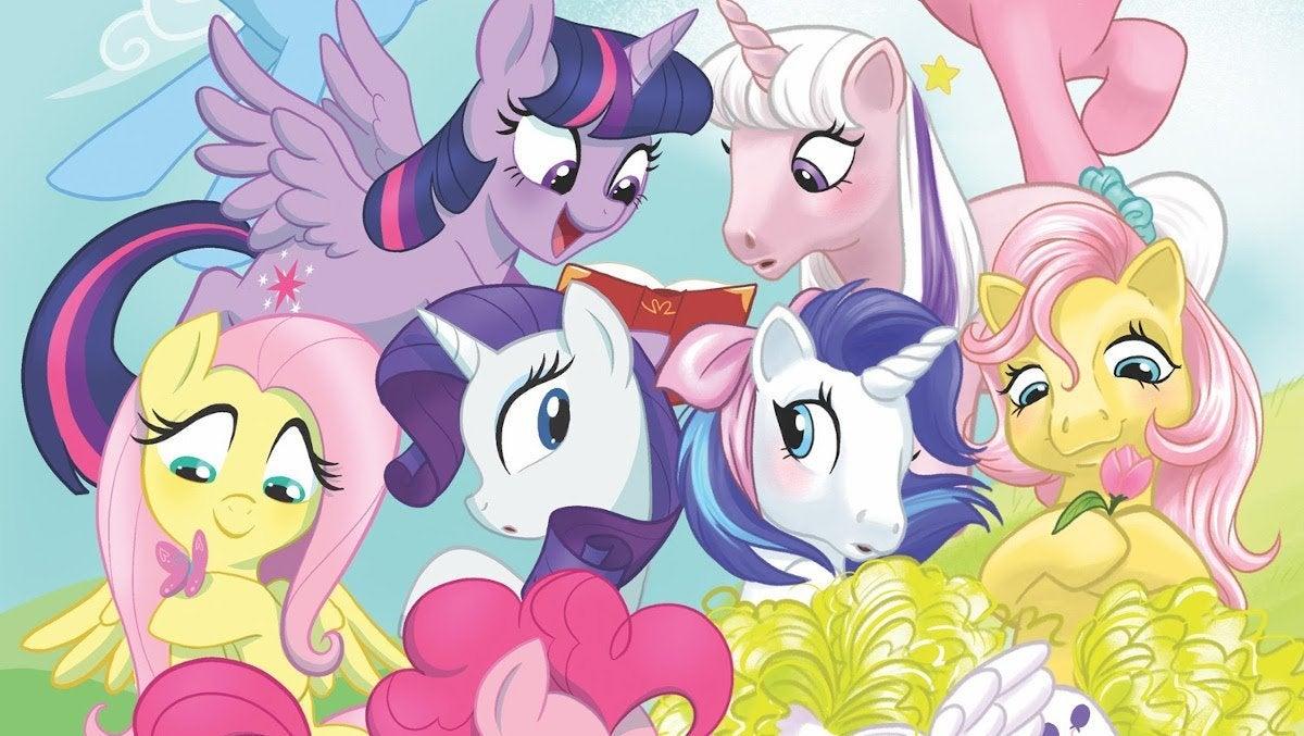 cómic de my little pony