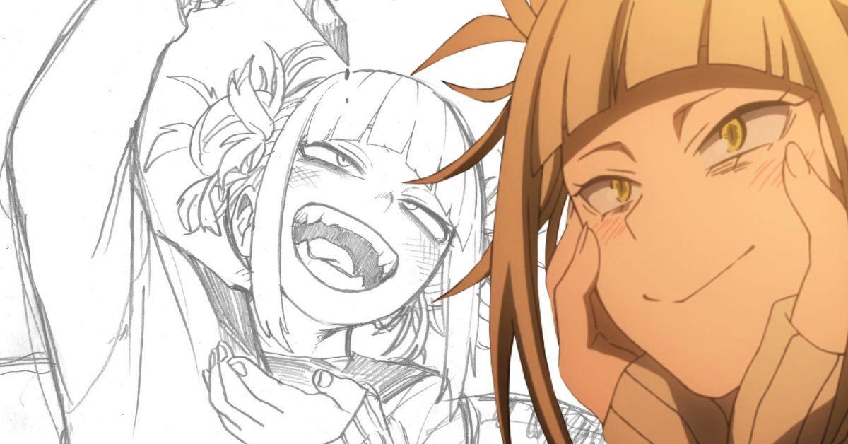 Drawing Toga from My Hero Academia✨ - BiliBili