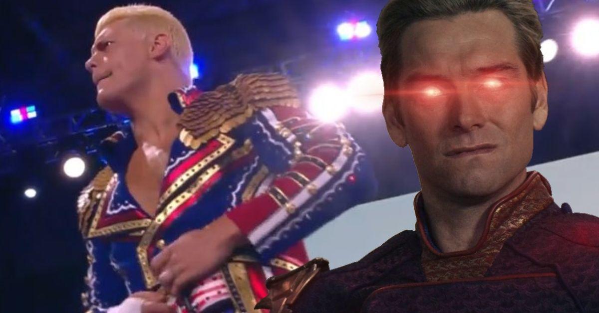 AEW Double or Nothing Fans are Comparing Cody Rhodes' Gear to The Boys